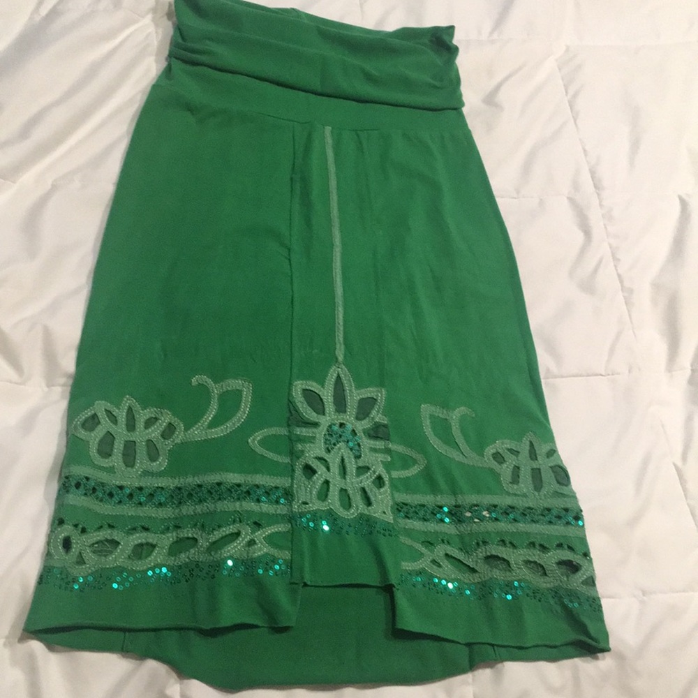 Anthropologie Aquarius Junkanoo Skirt